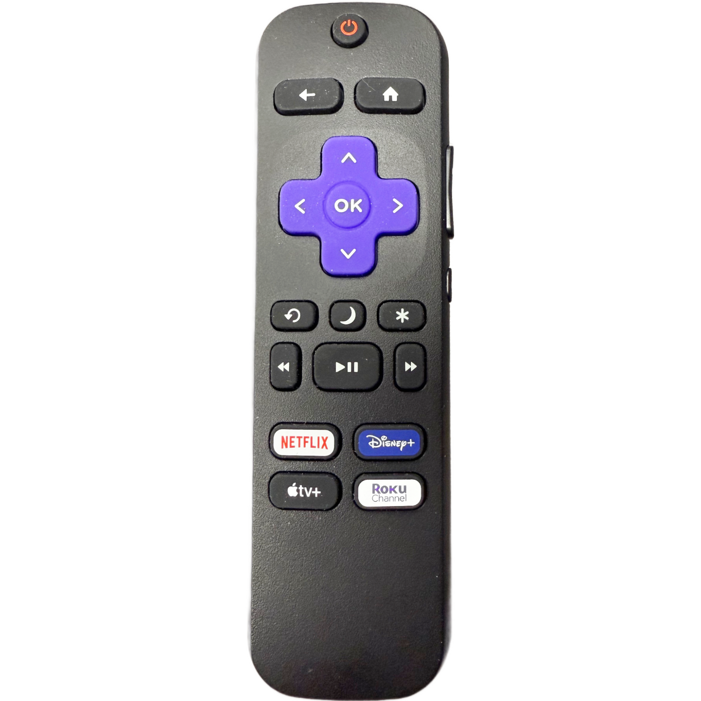 Roku RC-CHIR for Roku TVs Remote Control | IR | Netflix | Disney + | Apple TV + | Roku Channel - 3026000112
