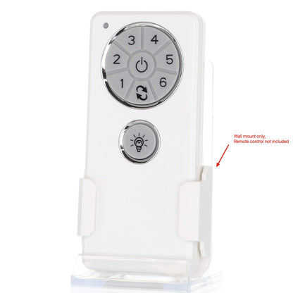 Anderic Wall Mount Bracket for DC1 Ceiling Fan Remote Controls | White | DC1WM