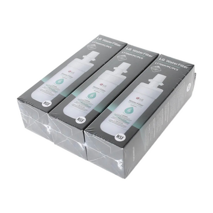 [3 Pack] LG ADQ75795103 LT700P Refrigerator Water Filters