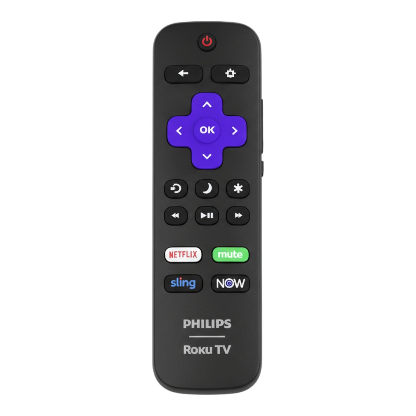 Philips 06518W21PH03XS Roku TV Remote Control - 06518W21PH03XS