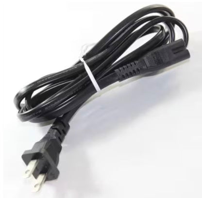 Panasonic K2CA2CA00025 A/C Power Cable | 2-Prong | 5-Foot | C7 - Figure-8 female Connector - K2CA2CA00025