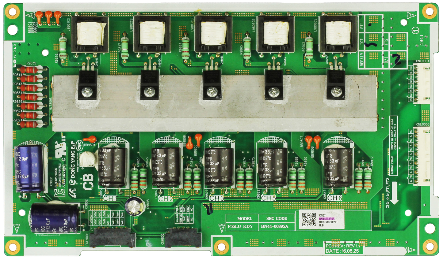 Samsung BN44-00895A VSS LED Driver Board