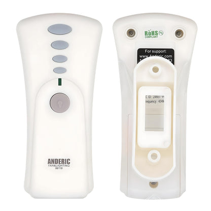 Anderic 99119 Replacement Ceiling Fan Remote Control for Hunter 99119