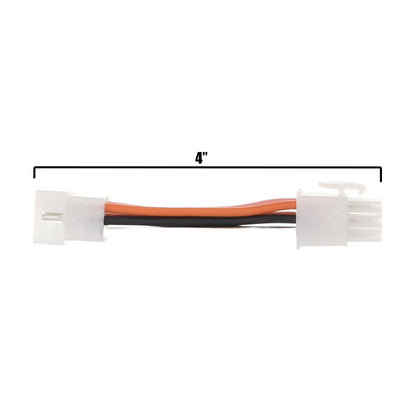 Anderic MR77A-MOLEX-KIT Replacement Ceiling Fan Remote Control Kit - MR77A, RR7222T434, MOLEX-AMP-ADAPTER