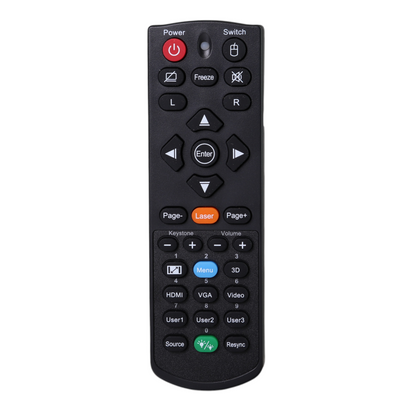 Optoma BR-5053C Projector Remote Control with Laser Pointer - BR-5053C