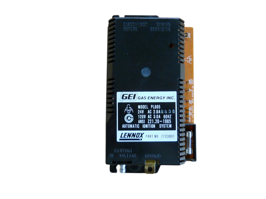 LENNOX Pulse Control Model PL605 GEI Gas Energy Inc. 77C3801
