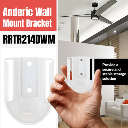 Anderic RRTR214DWM Ceiling Fan Remote Control Wall Mount Bracket for TR214D KUJCE10311 KUJCE10712 TR214B