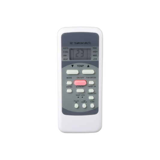 Substitute for Midea RG51F/EU1 Premium Mini Split Air Conditioner Remote Control - 17317000001294 [17317000A02500]