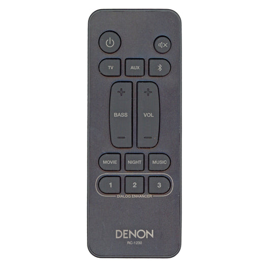 Denon RC1230 Sound Bar Remote Control - 30701026600AD