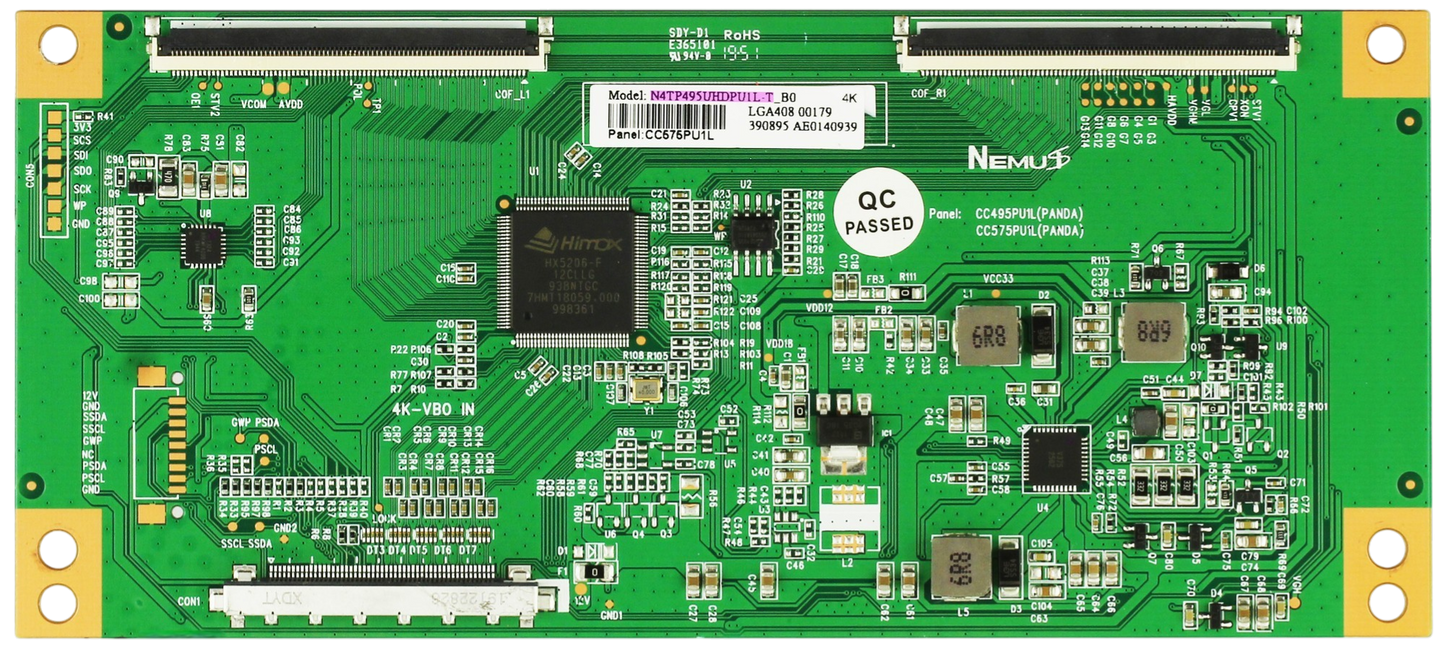 N4TP495UHDPU1L-T RCA T-Con Board, CC495PU1L, RNSMU5836