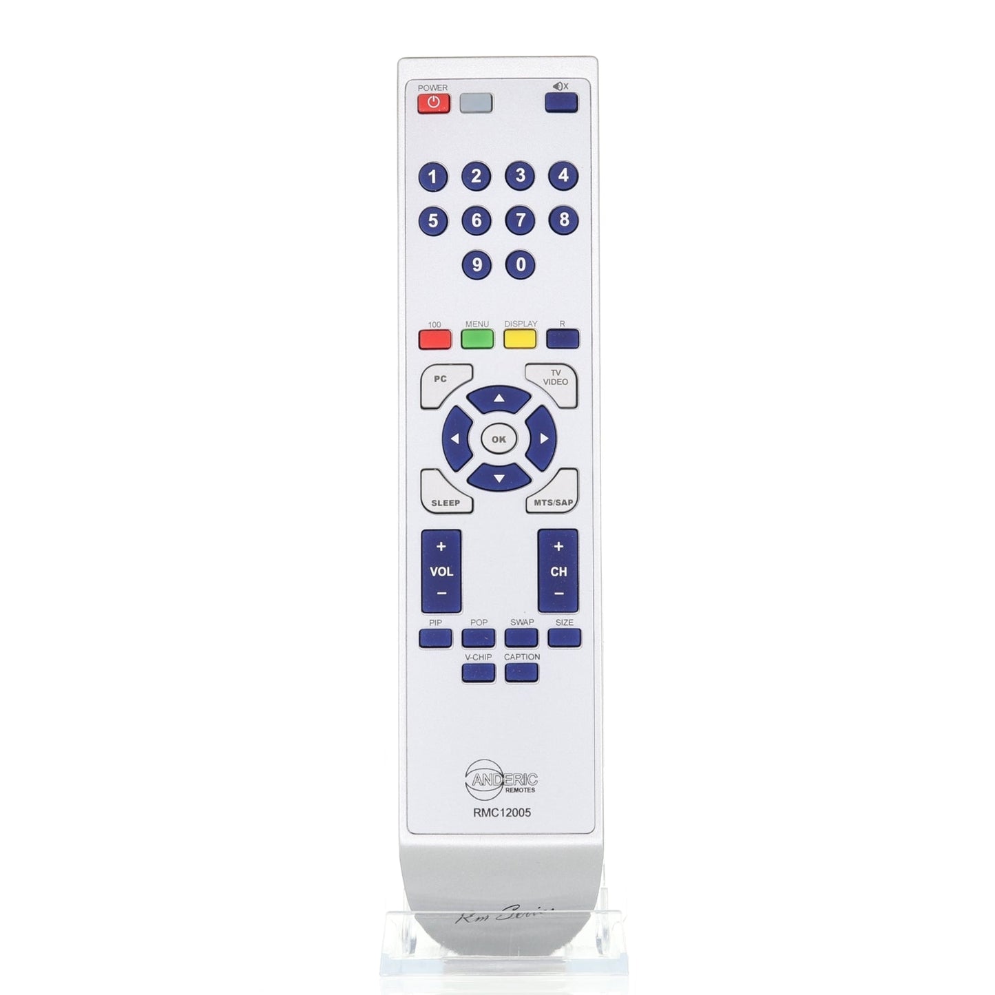 Anderic RMC12005 Replacement TV Remote Control for Magnavox | 98TR7SW1NEMNF