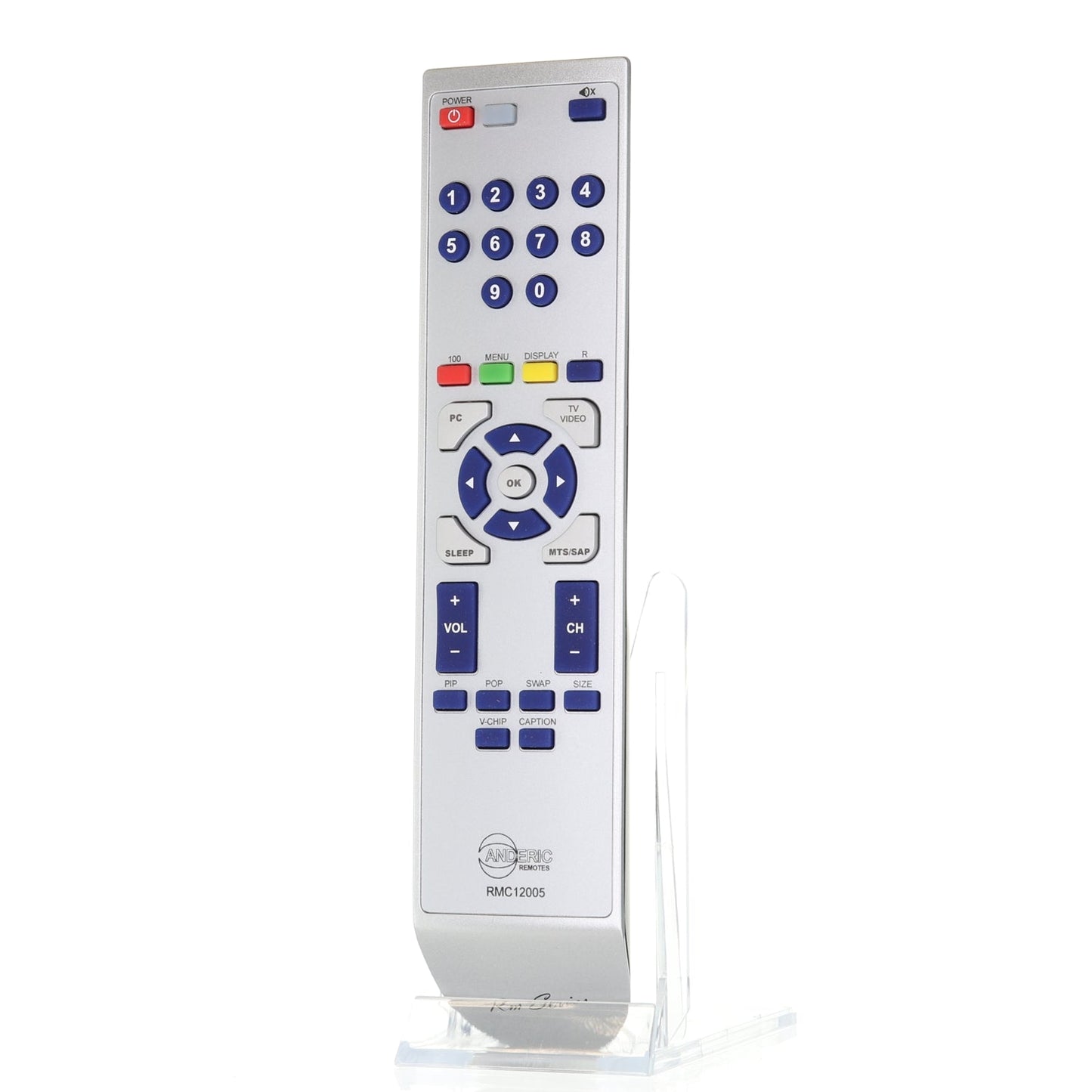 Anderic RMC12005 Replacement TV Remote Control for Magnavox | 98TR7SW1NEMNF