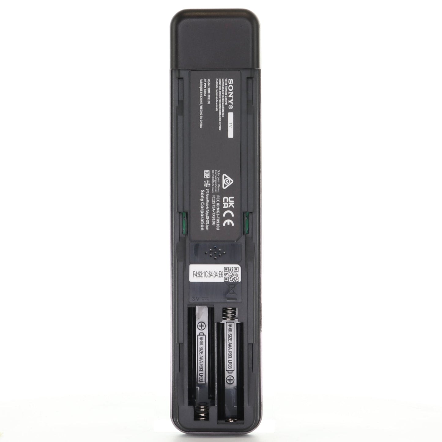 Sony RMF-TX910U Backlight Remote Control with Voice and Remote Finder - 1-016-949-21