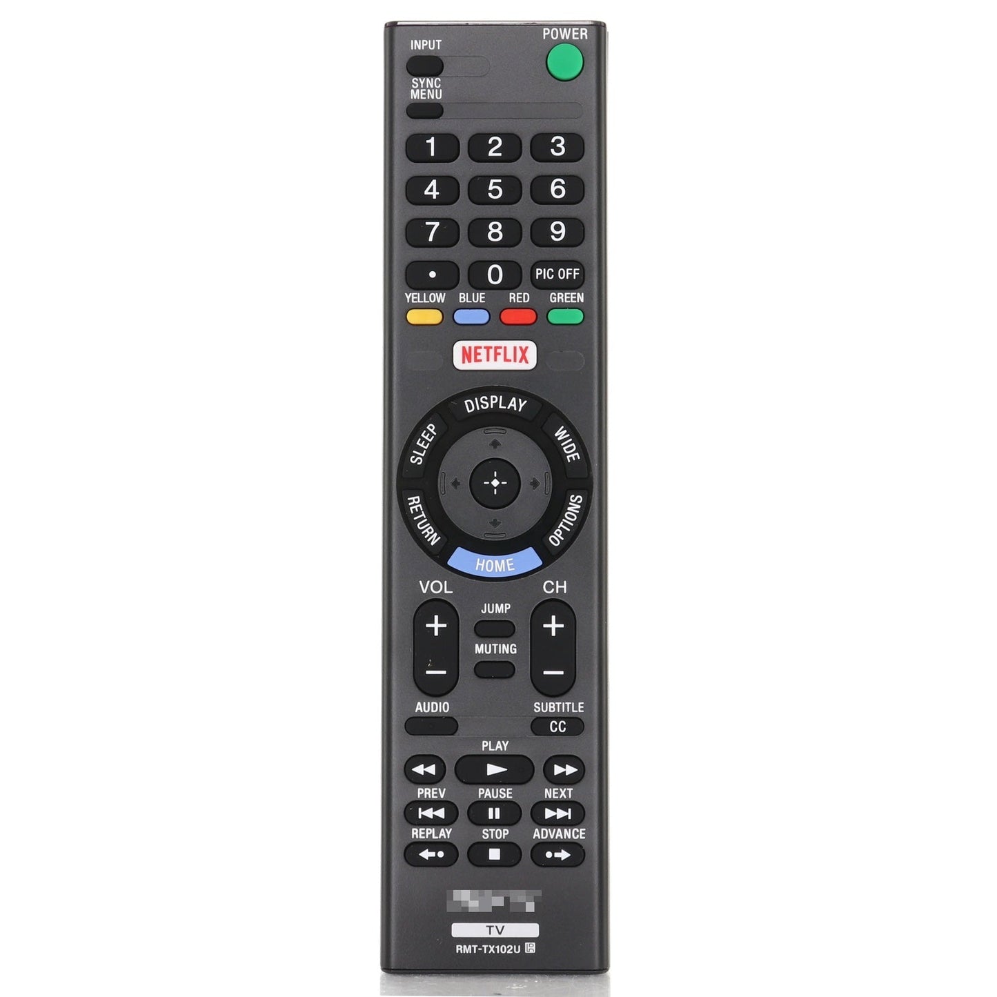 Sony RMT-TX102U Smart TV Remote Control | Netflix - 1-492-980-21