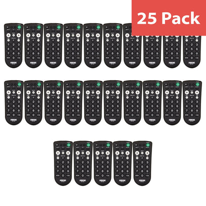 Anderic RR1001 1-Device Universal TV Remote Control with Large Keys for Hospitality