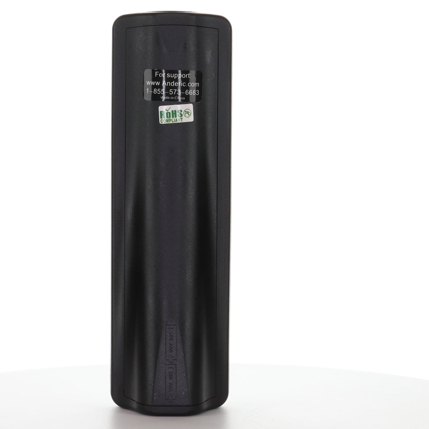 Anderic RR1002 Hospitality 1-Device Standard TV Universal Remote Control with Membrane Surface / Water Resistant