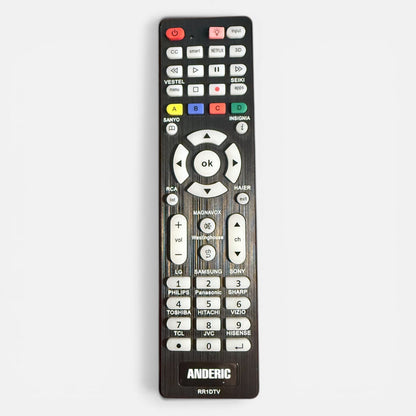 Anderic RR1DTV Universal Smart TV Remote Control with Backlight and Quick Programming for All Brands