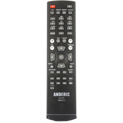 Anderic RR2573 Replacement Master/Setup Remote Control for Philips, Magnavox Hospitality TV  | RC2573GR