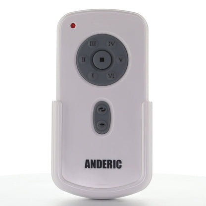 Anderic RR787T Replacement Ceiling Fan Remote Control for Casablanca DC Fans with 6-Speeds | TR29 | RH787T | UC787T | CHQRH787T