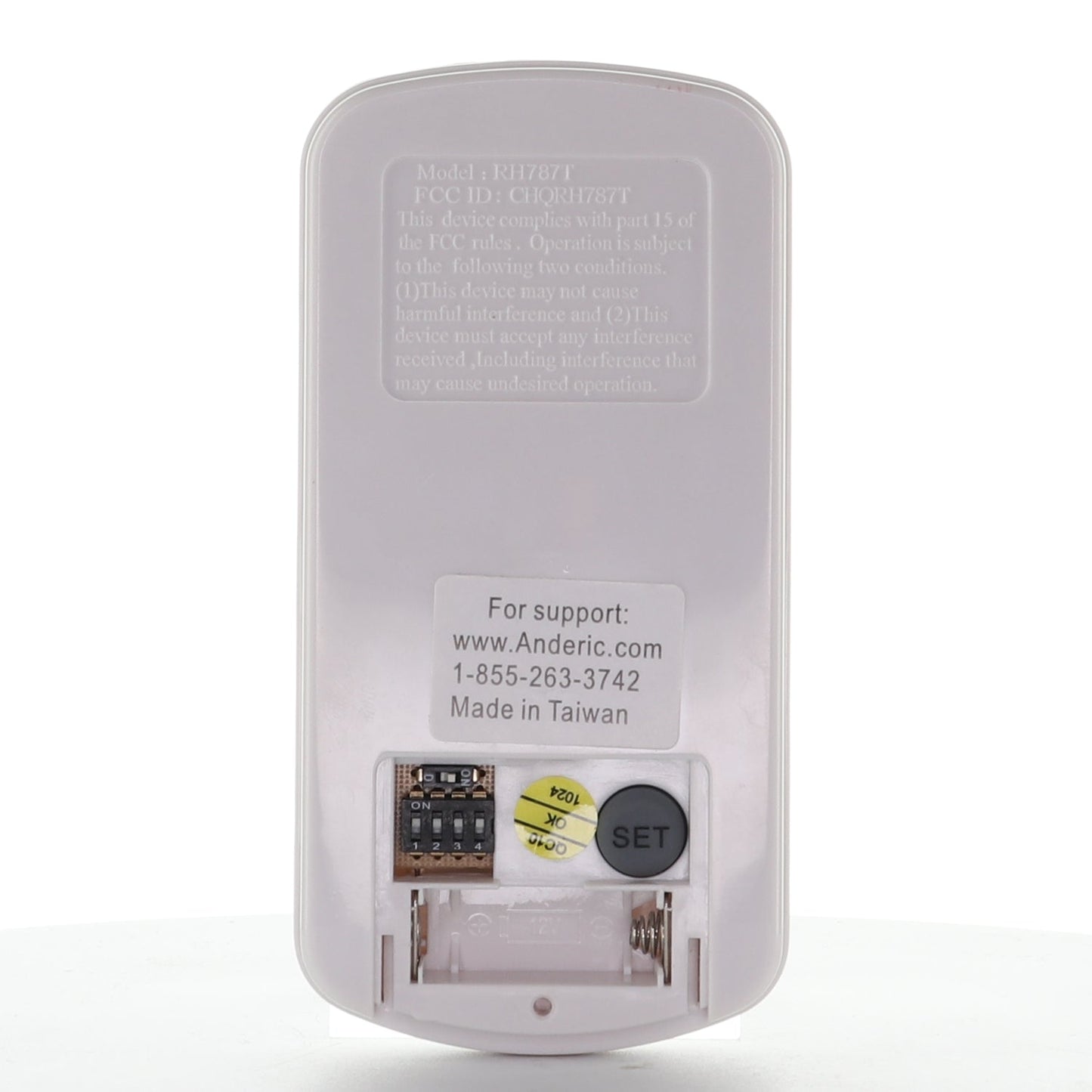 Anderic RR787T Replacement Ceiling Fan Remote Control for Casablanca DC Fans with 6-Speeds | TR29 | RH787T | UC787T | CHQRH787T