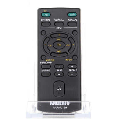 Anderic RRANU159 Replacement Remote Control for Sony Sound Bar RM-ANU159, RM-ANU160, RMT-AH101U, RMT-AH101U, RM-ANU191, and Others