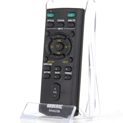 Anderic RRANU159 Replacement Remote Control for Sony Sound Bar RM-ANU159, RM-ANU160, RMT-AH101U, RMT-AH101U, RM-ANU191, and Others