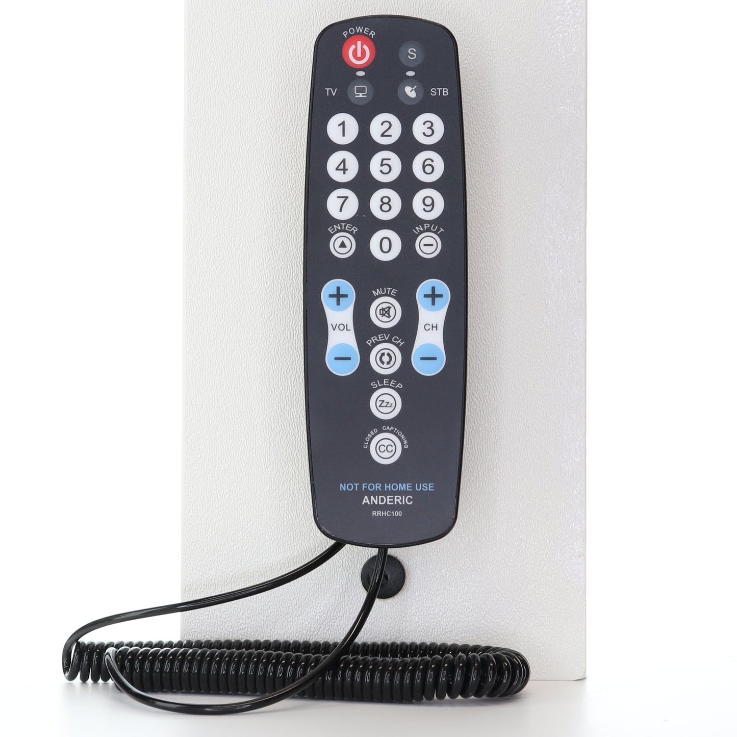 Anderic CBL01 Universal Coiled Security Cable Tether for Compatible Anderic Remote Controls and Small Handheld Tools