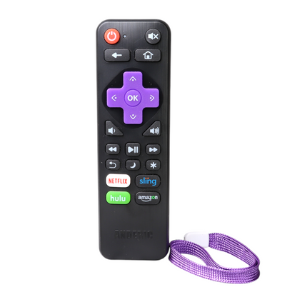 Anderic RRLC18 Replacement TV Remote Control for Sharp, Hisense, Proscan RokuOS TV's | No programming