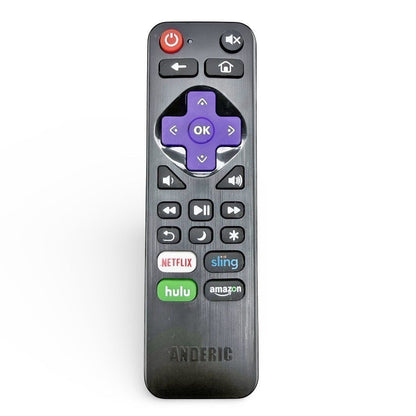 Substitute for Sanyo URMT21CND006 Roku TV Remote Control [RRLF16]