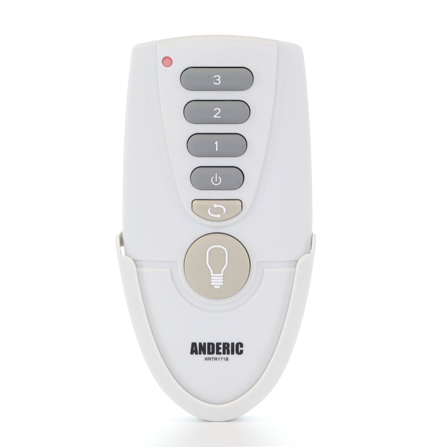 Anderic RRTR171B Replacement Ceiling Fan Remote Control for TR171B, KUJCE10205 - White