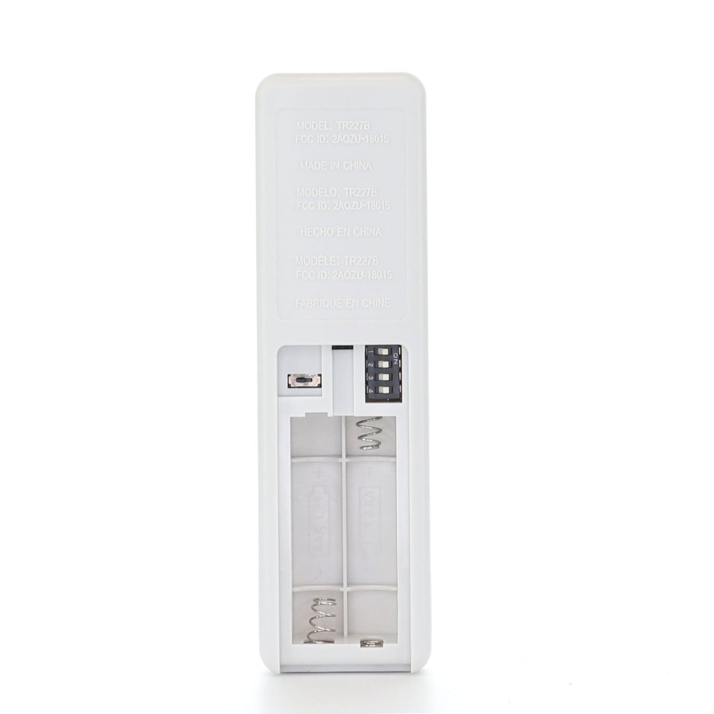 Anderic RRTR227B Ceiling Fan Remote Control for Hampton Bay Hubspace TR227B, 2AQZU-18015 - White