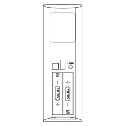 Anderic RRTX045LR Replacement Ceiling Fan Remote Control for Home Decorators Collection A25-TX045-LR