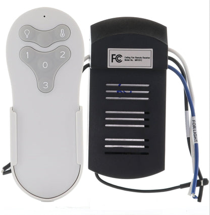 Harbor Breeze Remote Control & Receiver Kit for Reidsport 44-In & 52-In Ceiling Fans | MR161C Receiver | 2AQZU-18038 Remote - MR161C-18038-Kit