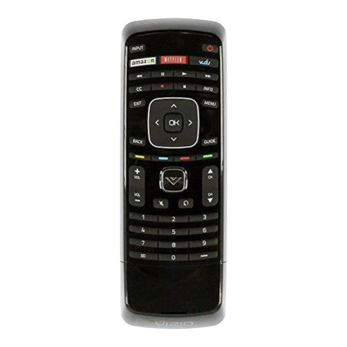 Vizio XRV1TV3D TV Remote Control with QWERTY keyboard