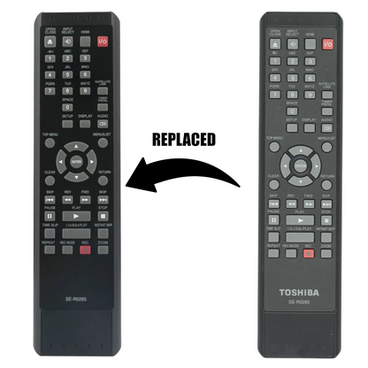 Anderic Generic SE-R0265 Replacement Digital Video Recorder DVDR Remote Control for Toshiba - RMC10339