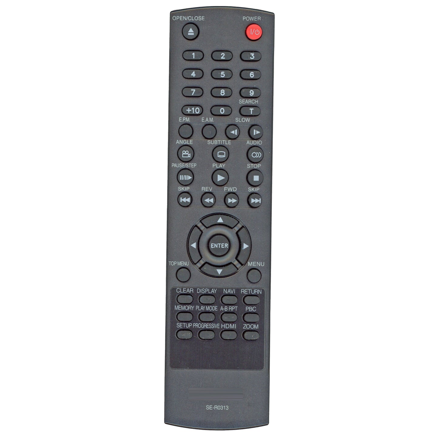 Toshiba SER0313 DVD Video Player Remote Control - AH700497