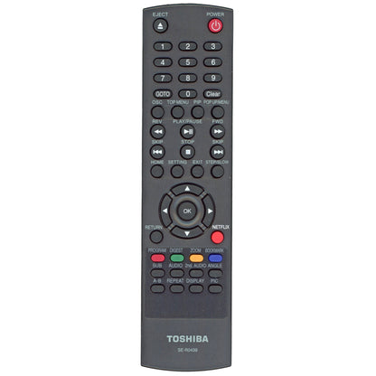 Toshiba SE-R0439 Media Box and Blu-ray Disc Player Remote Control - AH701131