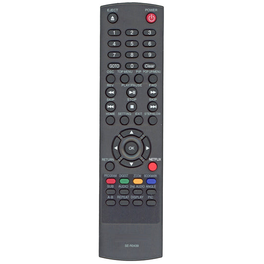 Toshiba SE-R0439 Media Box and Blu-ray Disc Player Remote Control - AH701131