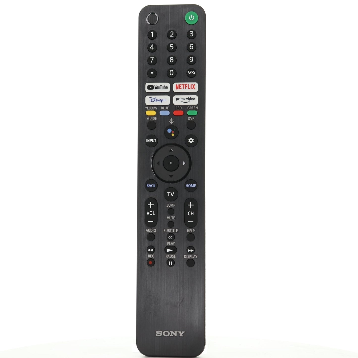 Sony RMF-TX520U TV Google Voice Remote Control | Bravia XR | 4K Ultra HDR | OLED | RMFTX520U - 1-009-952-11