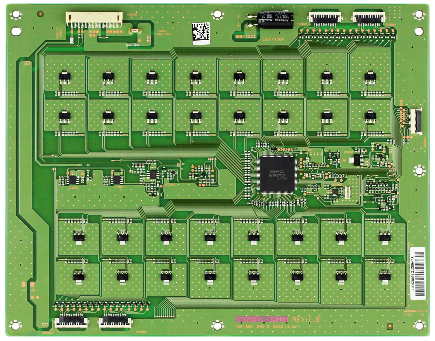 ST650YL-32M01 Sony TV Module, inverter board, ST650YL-32M01 REV:1.0, XBR-65X900A, XBR-65X850A