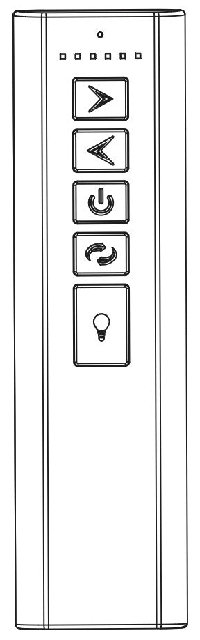 Substitute for Monte Carlo R8Y7RC04-CF Visual Comfort Ceiling Fan Remote Control | 2.4 GHz - 7rc04-cf100001 [DC1-DC8-KIT]