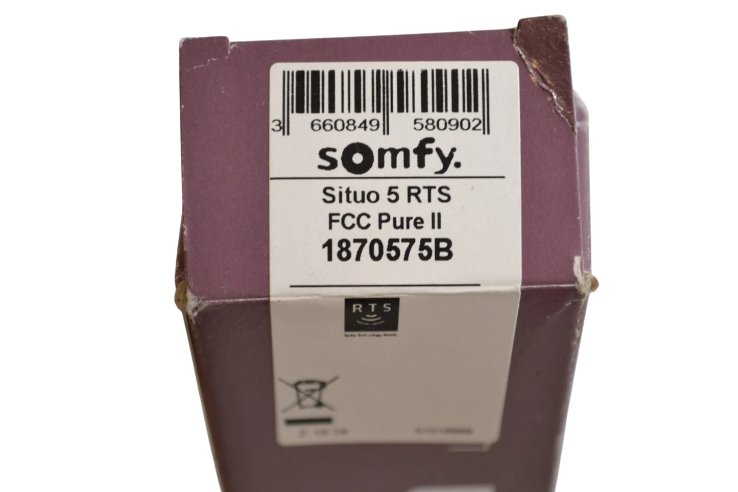 GENUINE Somfy Situo 5 RTS Pure II Transmitters Remote Control 1870575B (NEW)