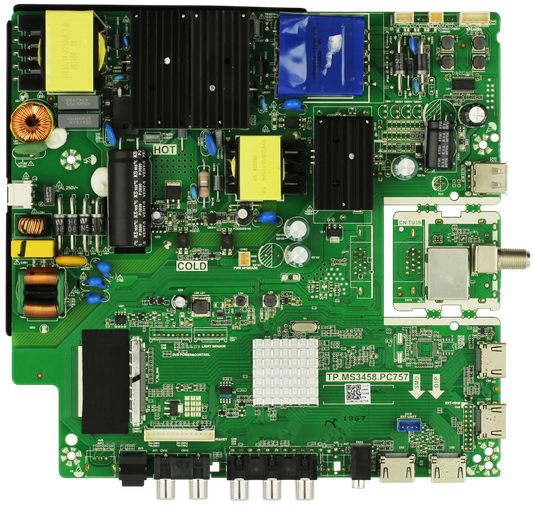 DCCK202005-035 Sceptre Main Board / Power Supply Board, TP.MS3458.PC757, U515CV-UMR
