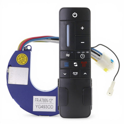 Substitute for Casablanca RH786NRW STEALTH Ceiling Fan Receiver [UC7225T-UC786N12-KIT]