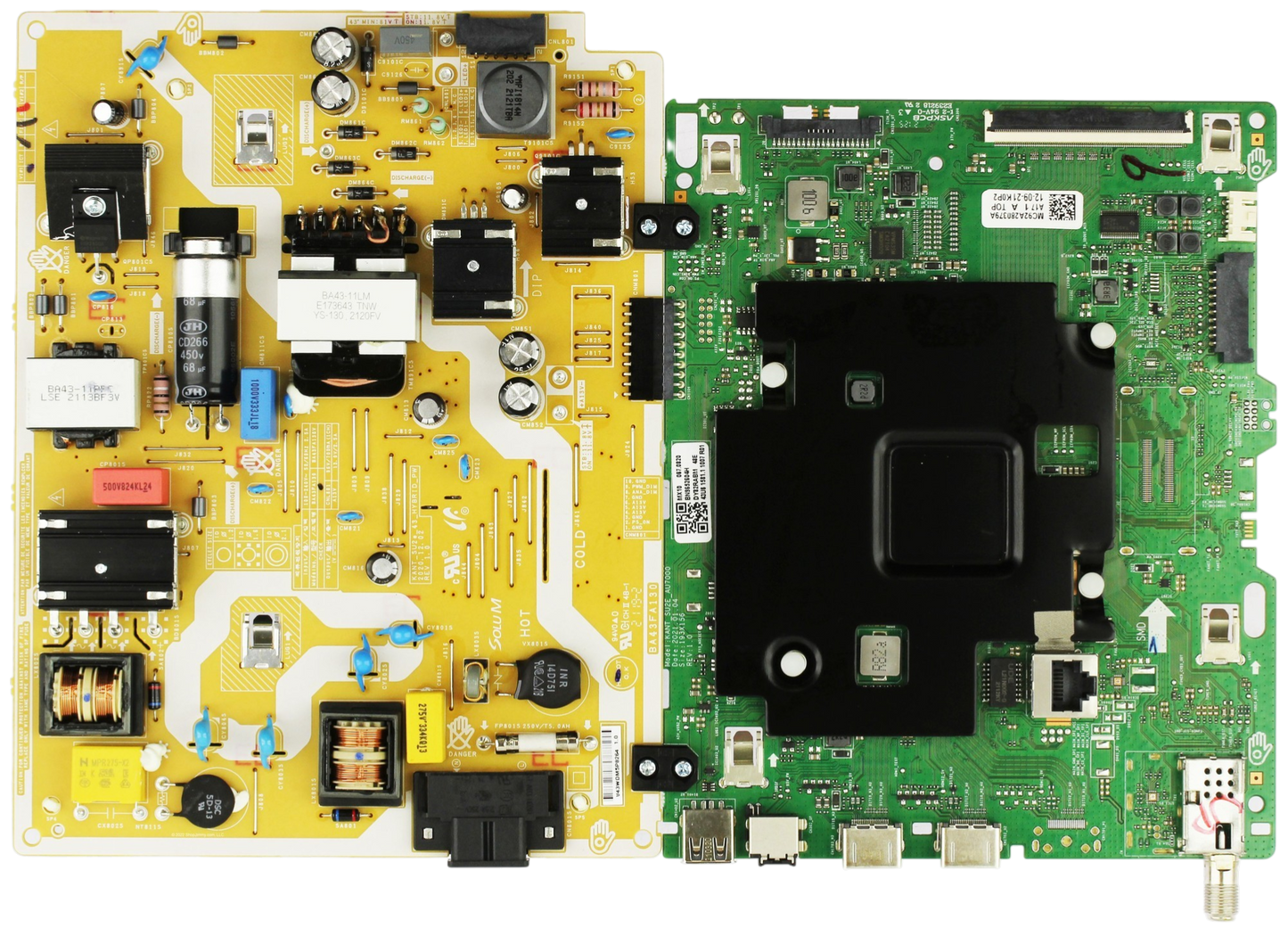 Samsung BN96-52604H Main Board Power Supply for UN43TU700DFXZA (Version AF13)