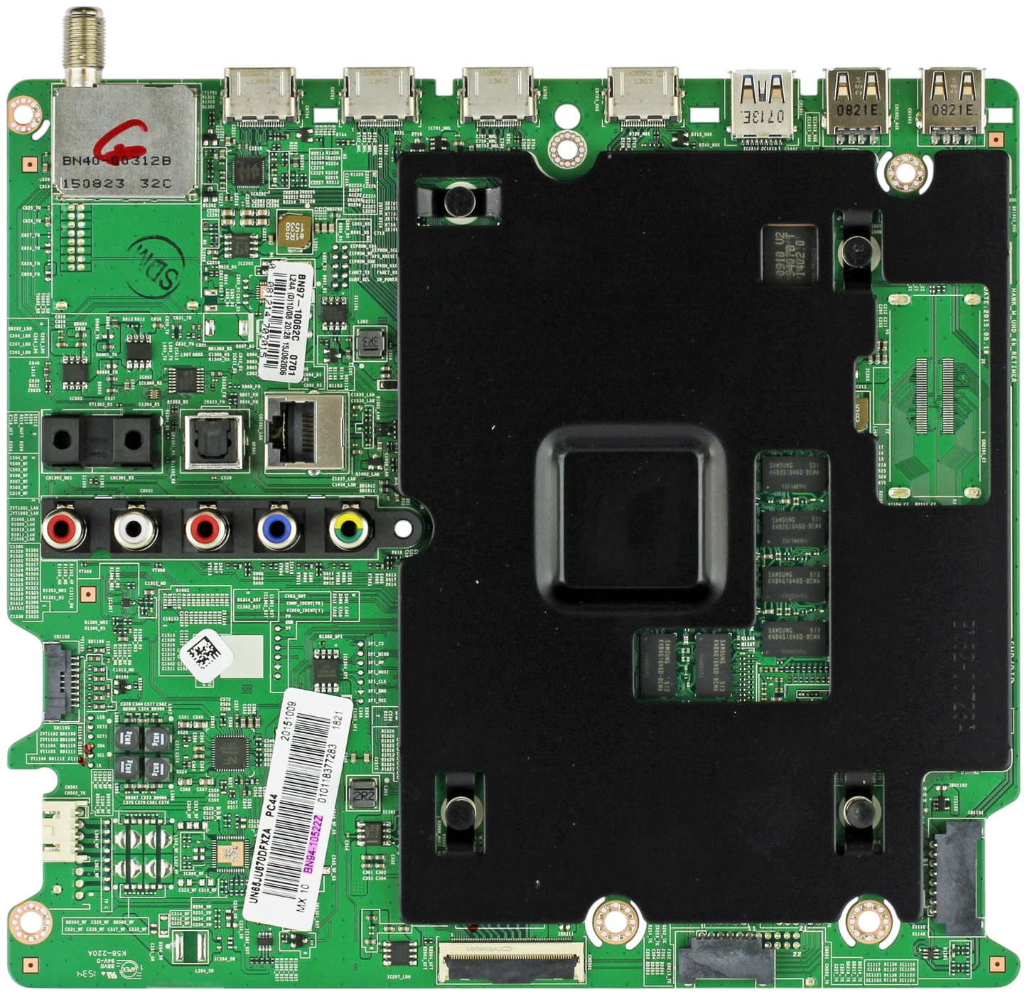 BN94-10522Z Samsung Main Board, BN97-10062C, BN41-02344, UN65JU670DFXZA