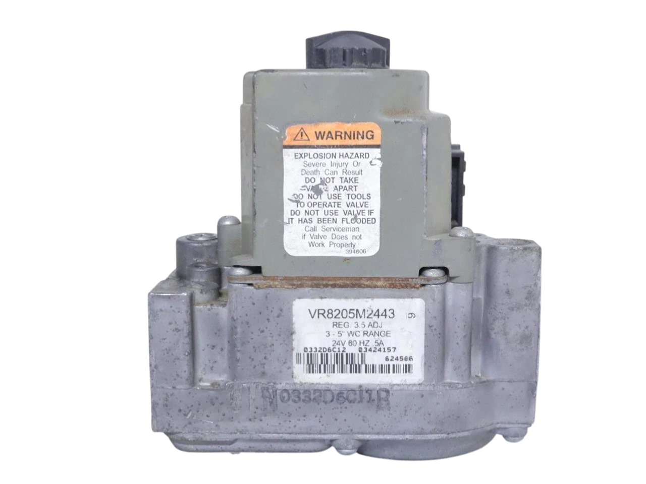 Honeywell VR8205M2443 HVAC Furnace Gas Valve 624586
