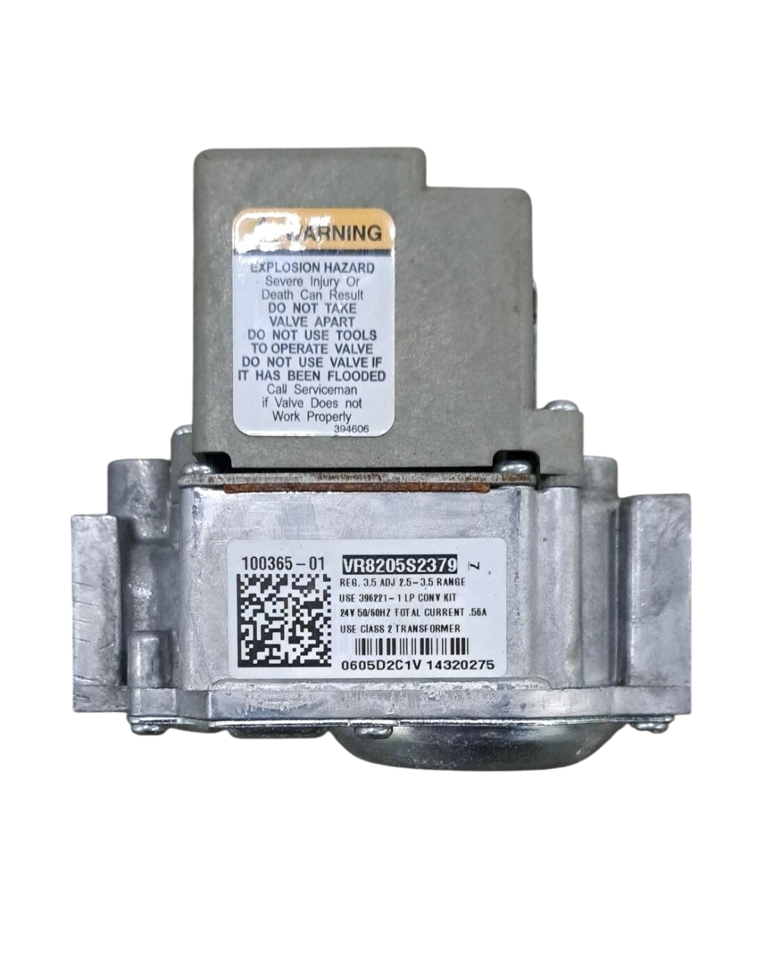 Honeywell VR8205S2379 HVAC Furnace Gas Valve 100365-01
