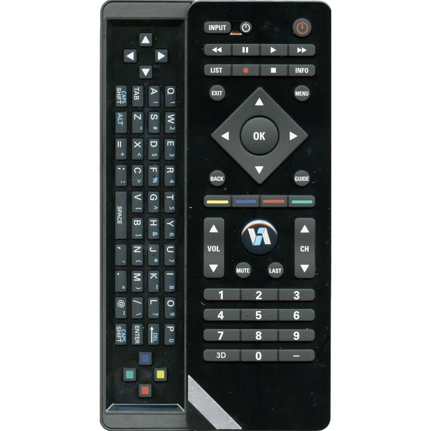 Vizio VUR10 3D TV Remote Control - VUR103D