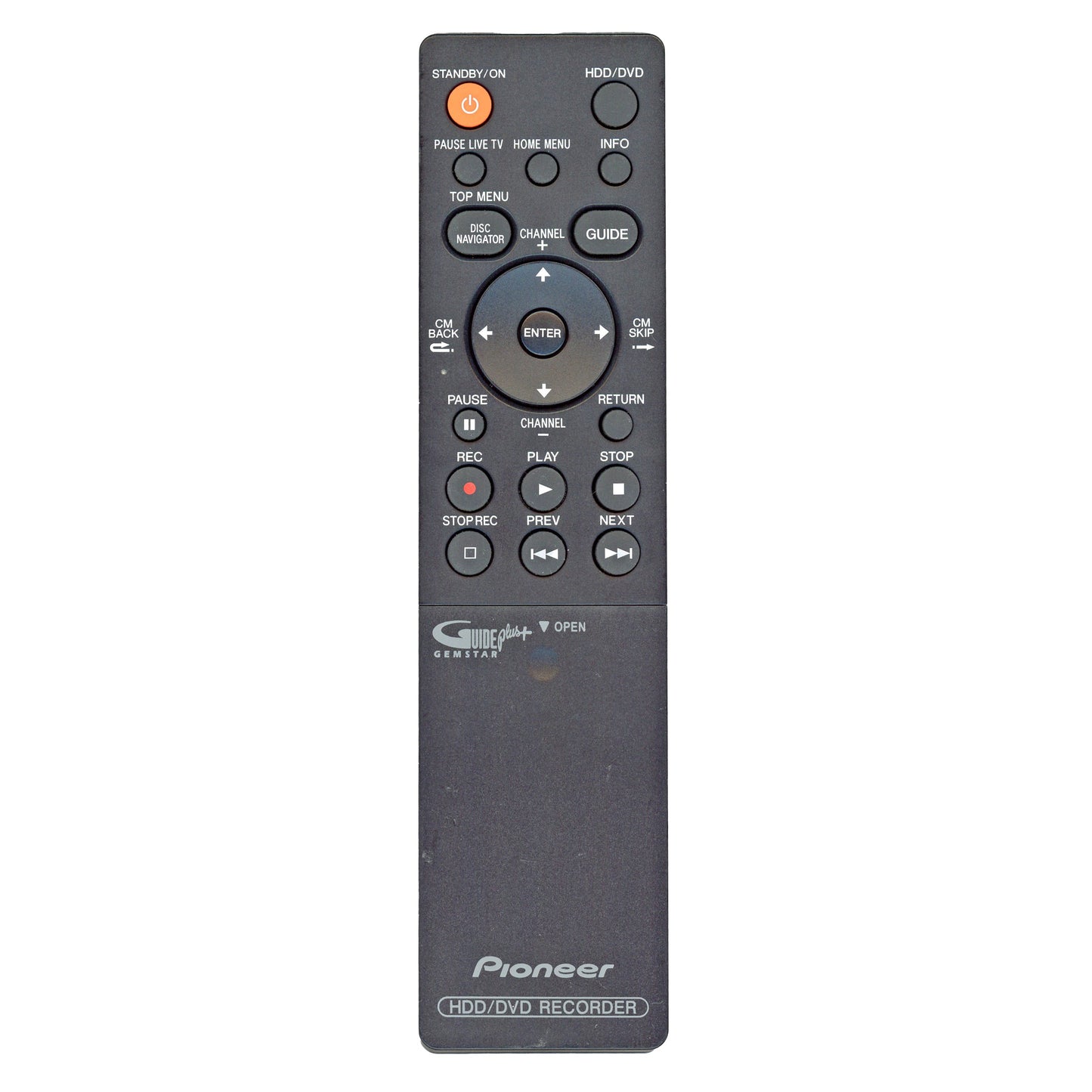Pioneer VXX3222 HDD/DVD Recorder DVDR Remote Control - VXX3222